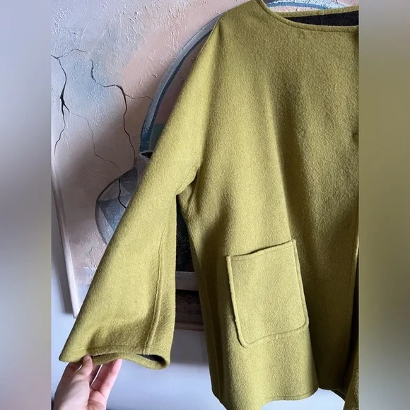 Beyond Threads Reversible Alpaca Car Coat (2-sided) - Picture 7 of 16